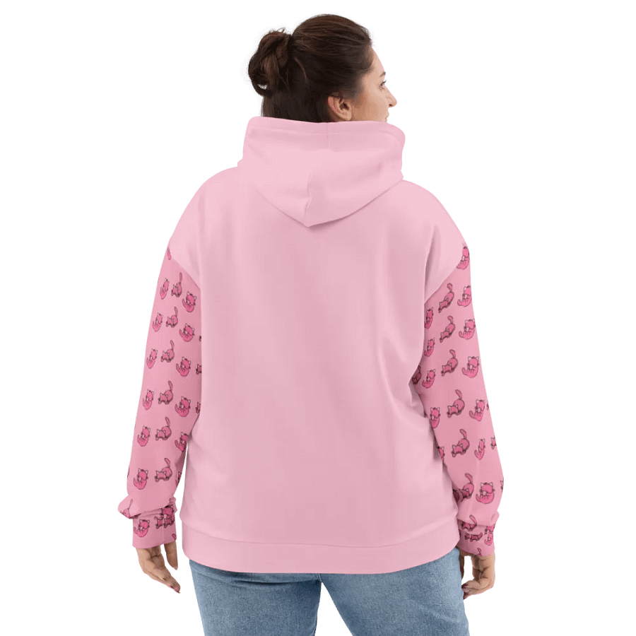 Pink Cat Paradise Hoodie product image (5)