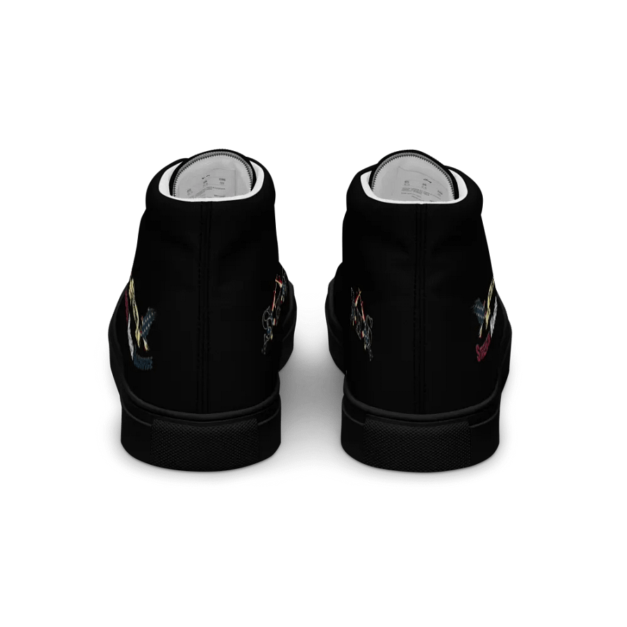 Patriotic Women's High Tops: Strength Honor Sacrifice Edition product image (5)
