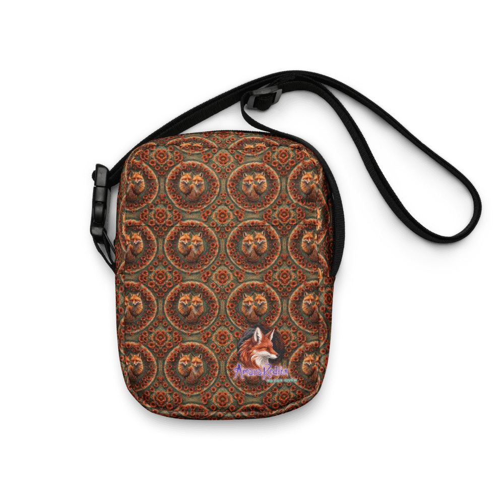 Fox Print Crossbody Bag product image (8)