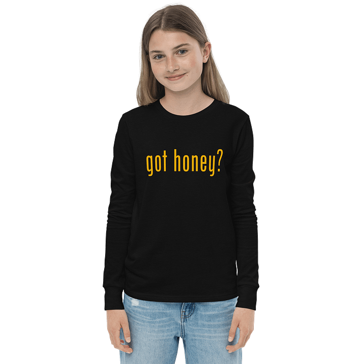 Got Honey Youth Long Sleeve T-Shirt product image (9)
