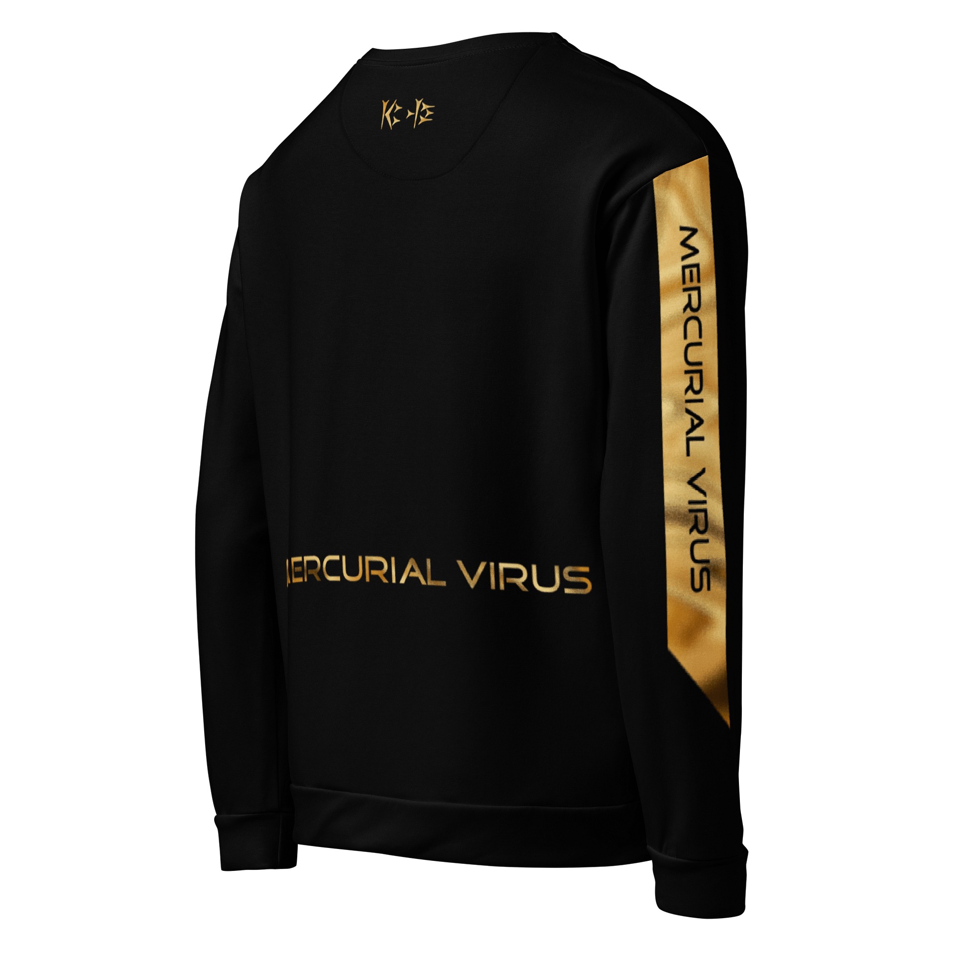 Mercurial Virus Gold Shimmer Black Jumper product image (5)