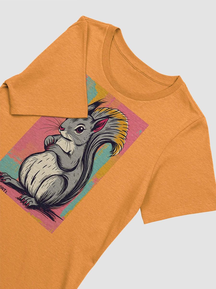 Vibrant Squirrel Illustration Women's Relaxed T-Shirt product image (3)