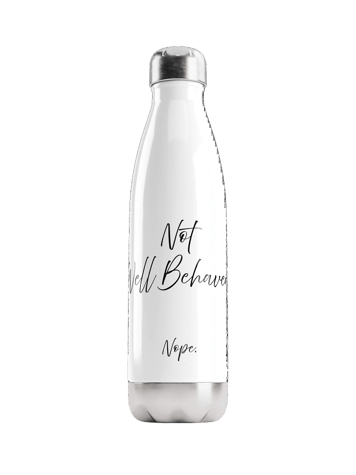 Not Well Behaved - Steel Bottle product image (1)