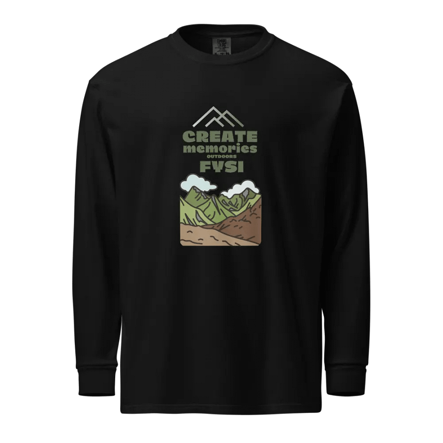 Memories Outdoors Organic Long Sleeve t-shirt product image (1)