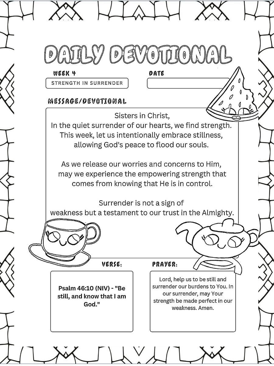 A Walk in Faith-52 Week Coloring Devotional product image (2)
