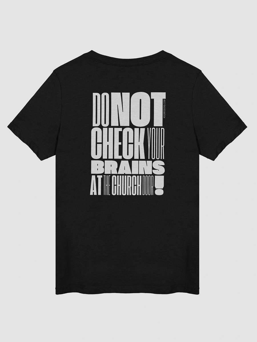 Church Lies Women's Lightweight Relaxed Fit V-Neck Tee product image (2)