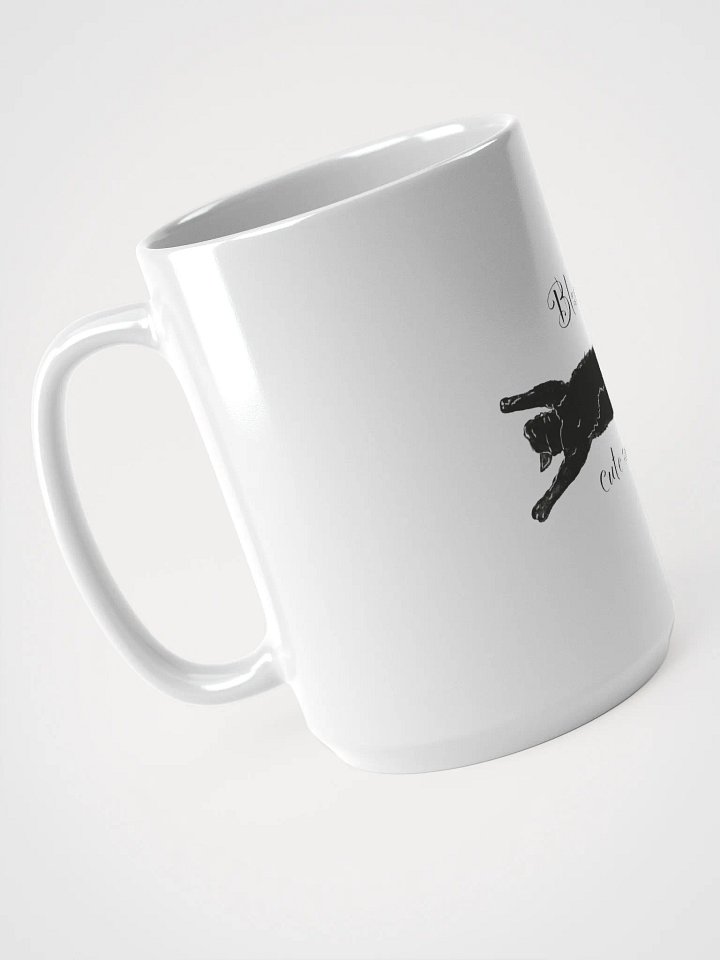 Cute Black Cat Silhouette Mug product image (2)