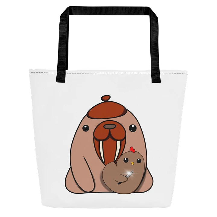 Syn-rus and Lita-chick Tote Bag With Pocket product image (1)