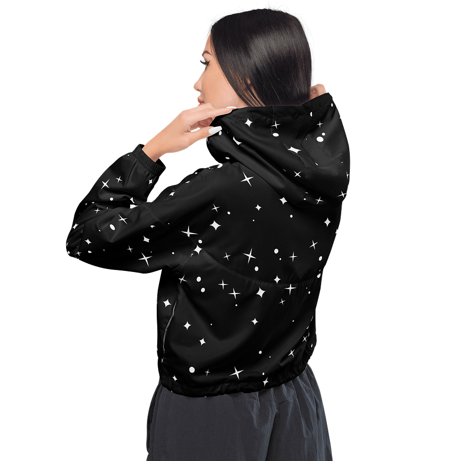 Starry Night Women's Cropped Windbreaker product image (5)