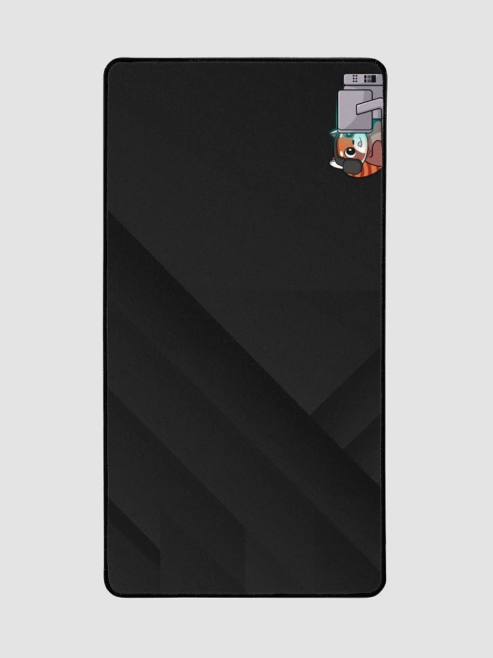 Gaming Bear Desk Mat (Geo Black) - 15.5" x 31.5" product image (2)