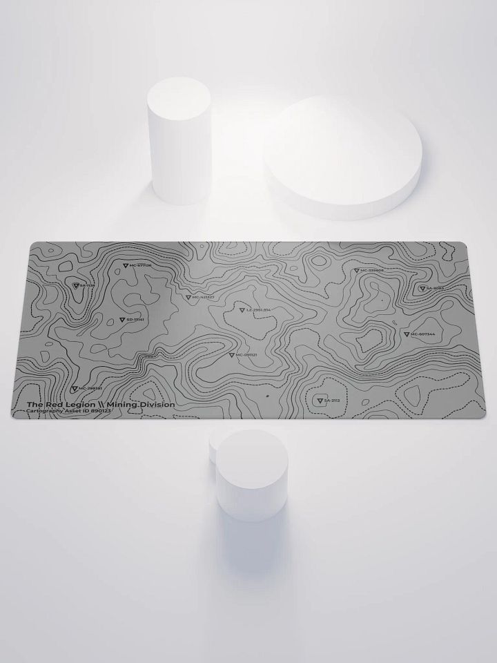 Topographic Deskmat product image (2)