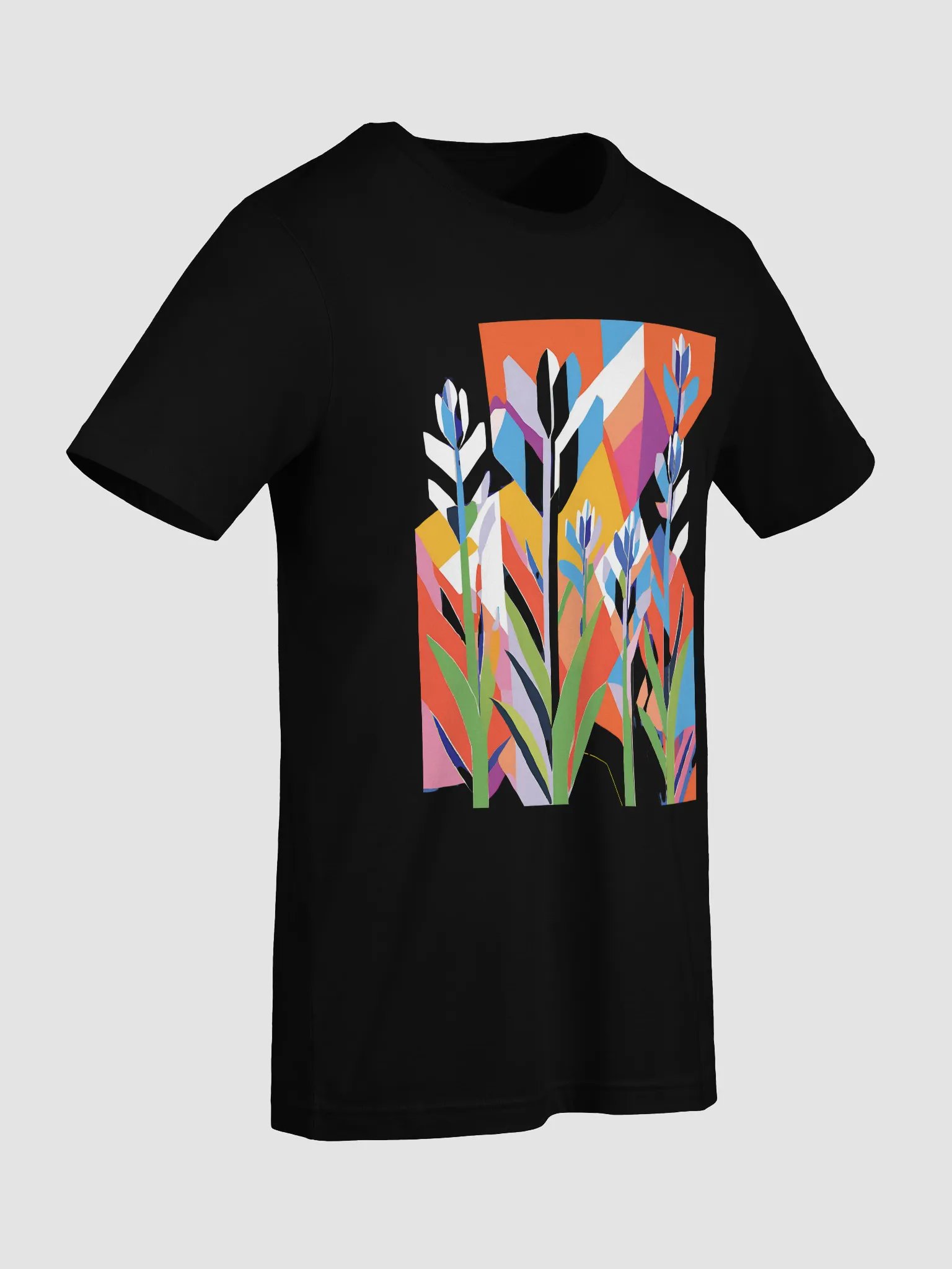 Abstract Bluebonnet Art Bella Canvas Tee Dreamfield Tee product image (92)