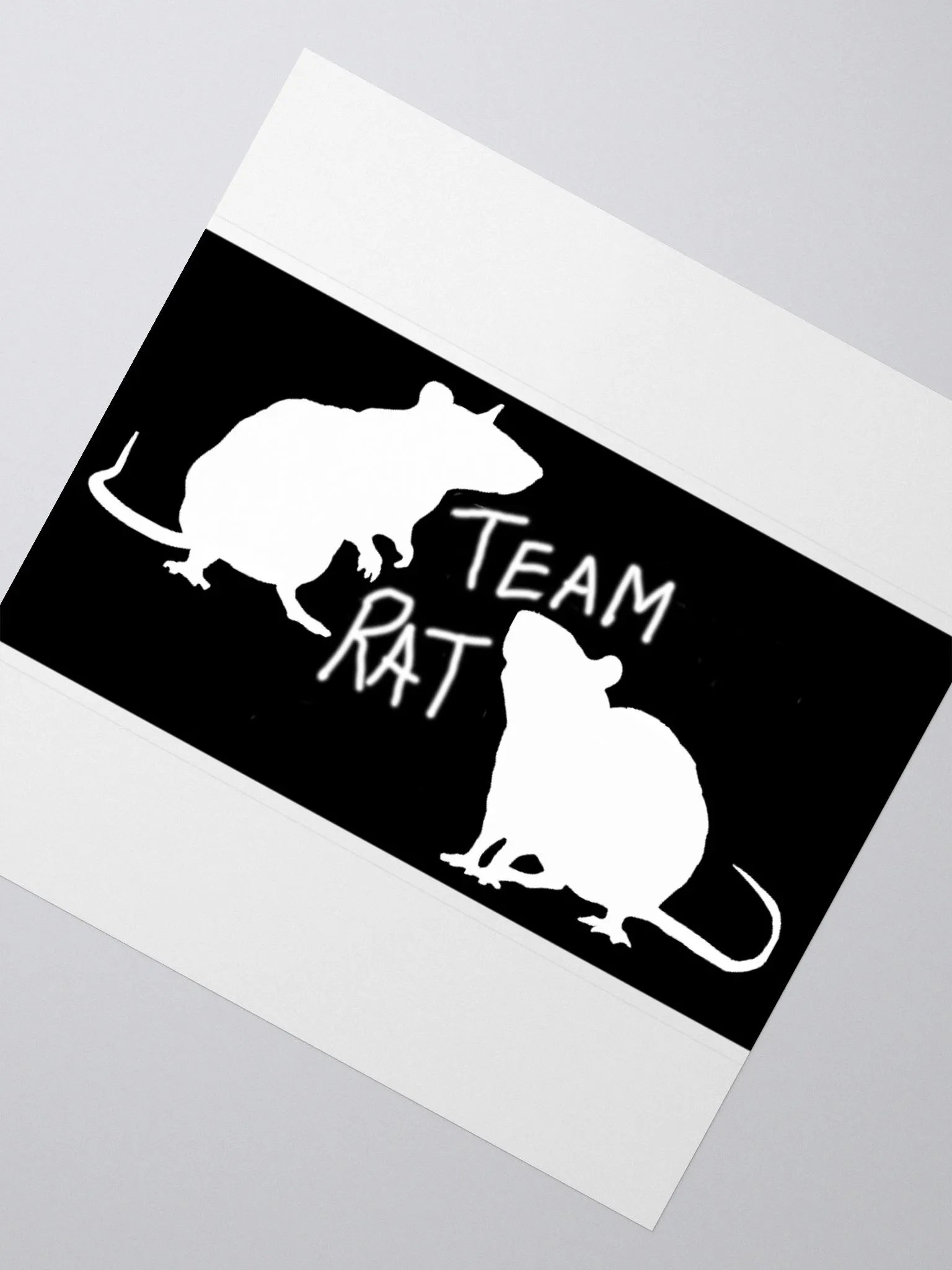 Team rat sticker product image (2)