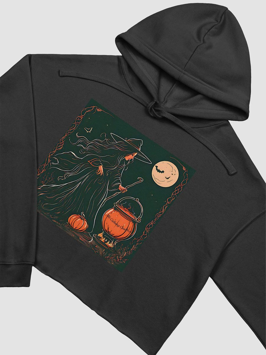 Calming Cauldron Witch Crop Hoodie product image (3)