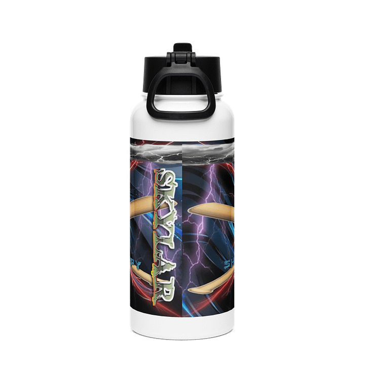Personalized Skylar Electric Silhouette Stainless Steel Water Bottle product image (2)