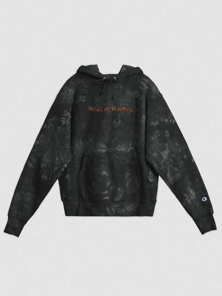 Weak Of Wanting Champion Tie-Dye Fire Logo Hoodie product image (1)