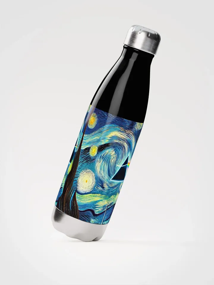 💧 Pink Floyd – Dark Side of the Moon Van Gogh-Inspired Stainless Steel Water Bottle product image (4)