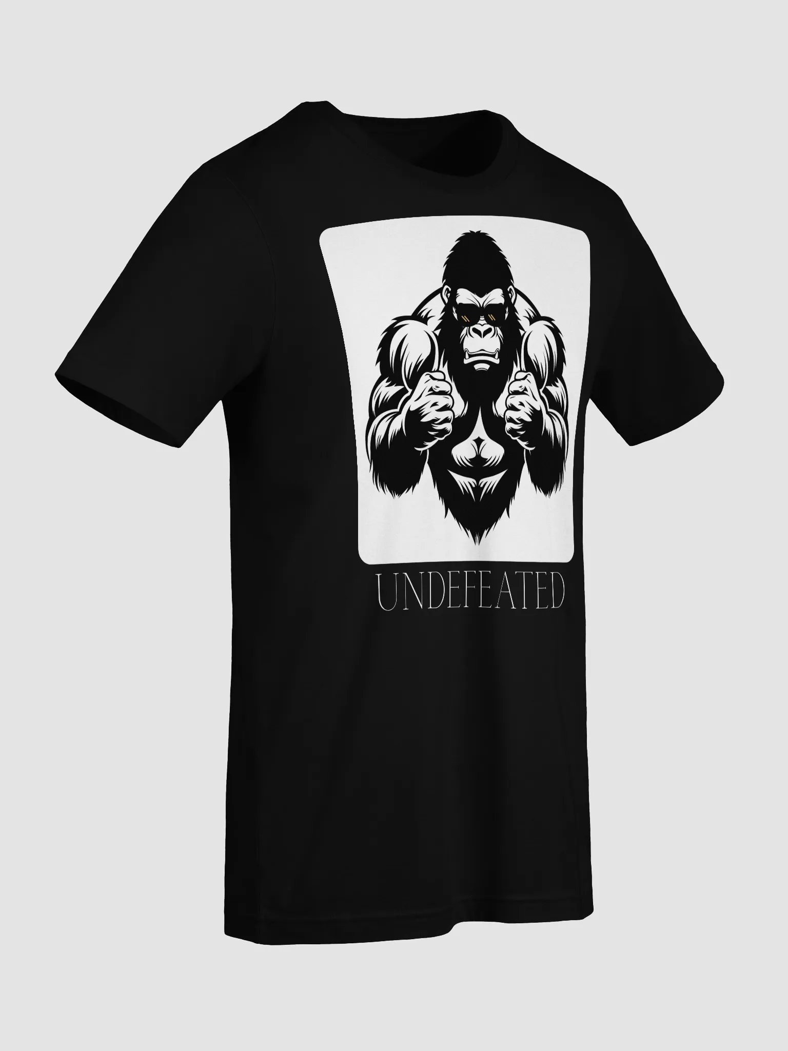 UNDEFEATED Cool Gorilla Tee – Bella + Canvas 3001 Unisex T-Shirt product image (74)