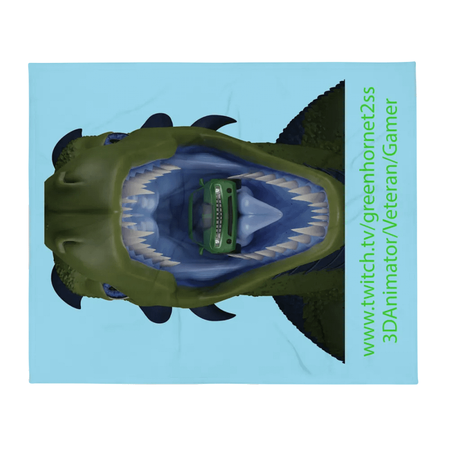 GreenHornet2ss Blanket product image (1)