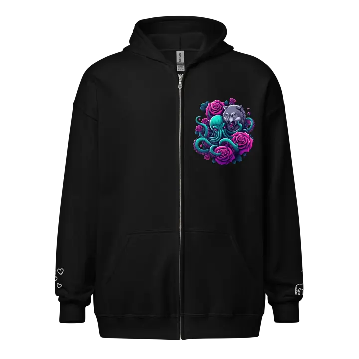 Wild Romance Zippered Hoodie product image (1)