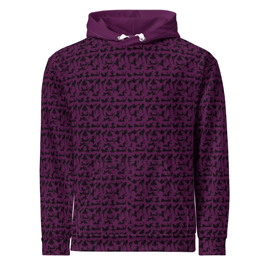 Sexy Ladies Silhouettes - Tyrian Purple | Unisex Hoodie product image (1)