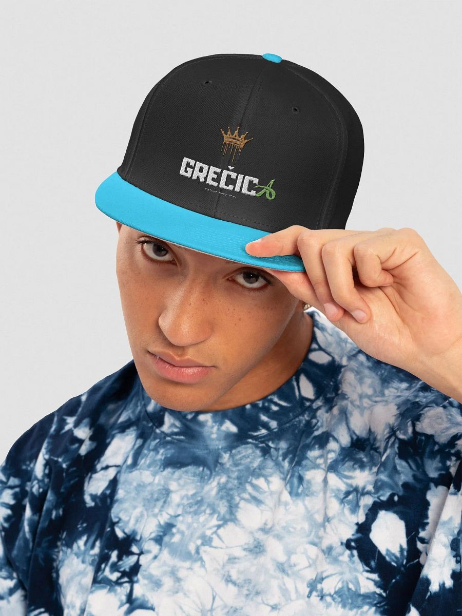 GREČICA BRAND Royal Crest Wool Blend Snapback product image (5)