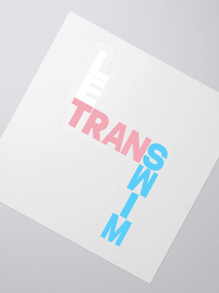 Let Trans Swim - Stickers product image (2)