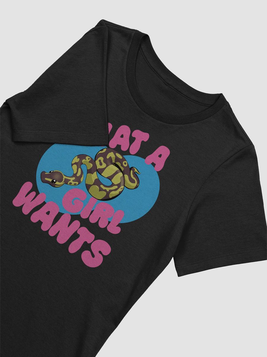 What a Girl Wants - Ball Python | Women's Fit Tee product image (6)