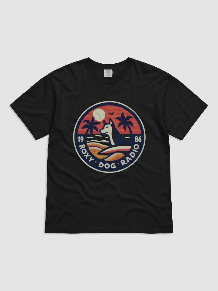 Roxy Dog Radio Vintage Beach 1986 T-Shirt product image (1)