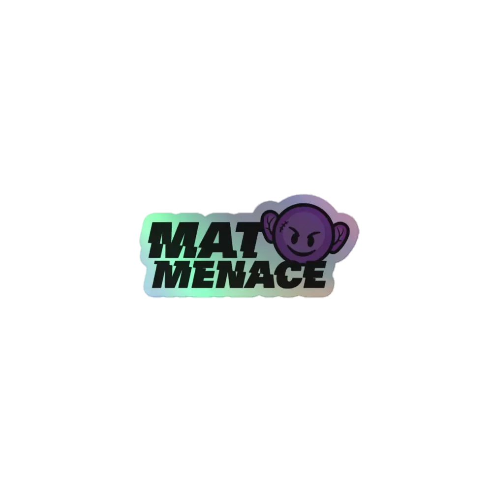 Mat Menace Logo Sticker product image (1)