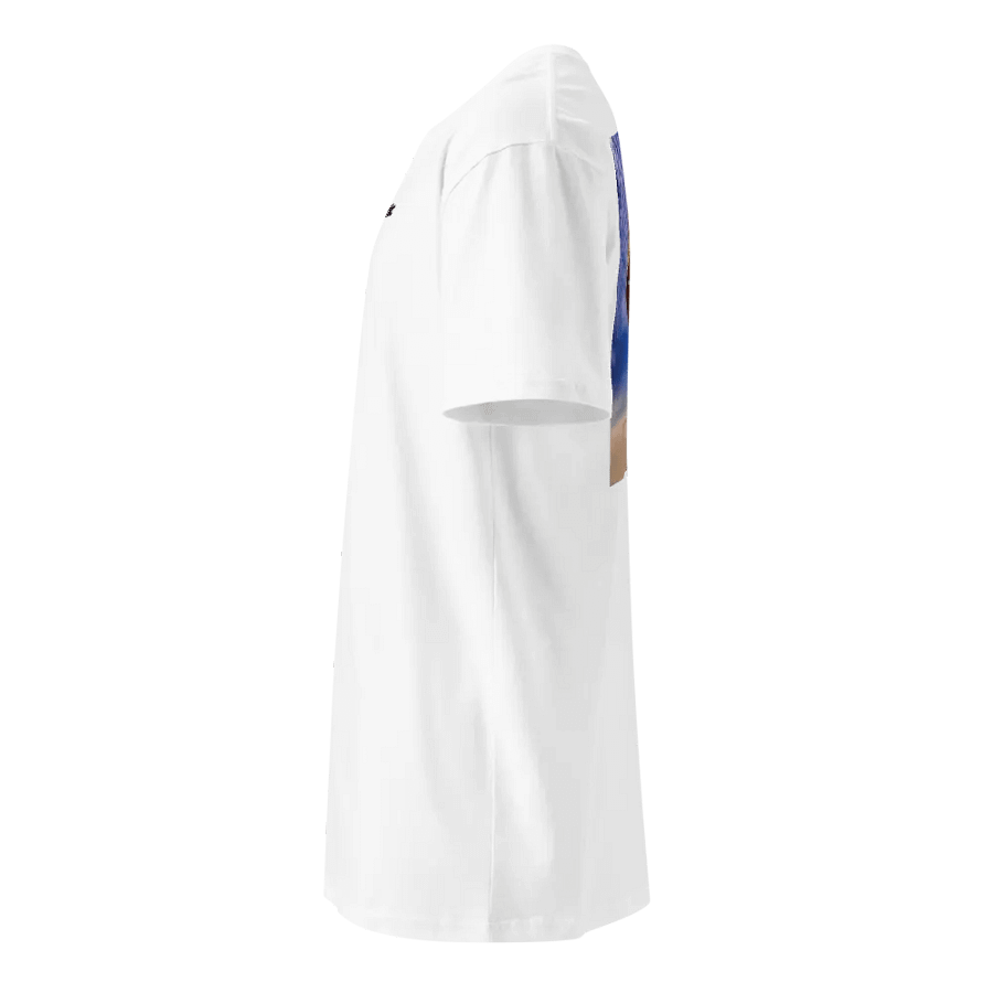 Virtual Stairway Unisex White Premium Tee product image (3)
