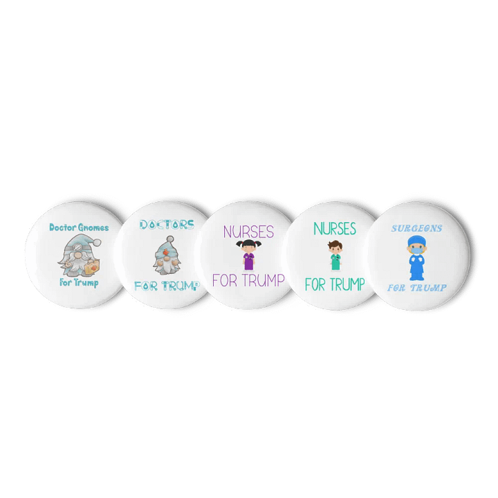 Medical Staff For Trump Pins product image (2)