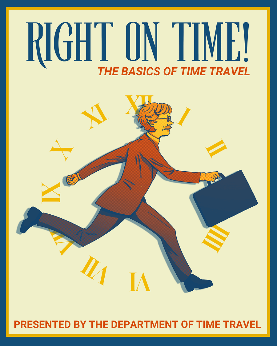 RIGHT ON TIME | DIGITAL COPY ZINE product image (1)