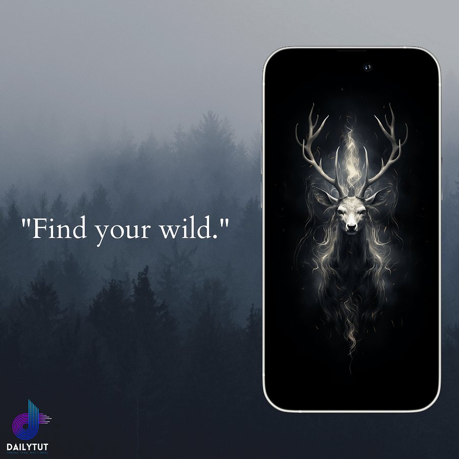 Ethereal Fauna: Majestic Creatures Mobile Wallpapers product image (4)