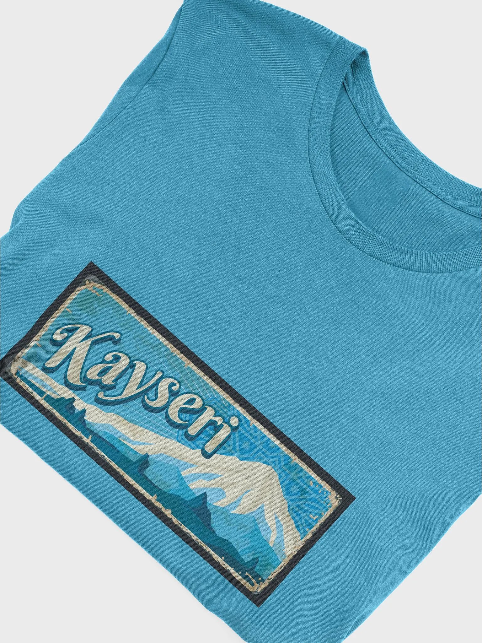 Vintage Kayseri Cityscape with Mount Erciyes - Turkish Travel Art product image (49)