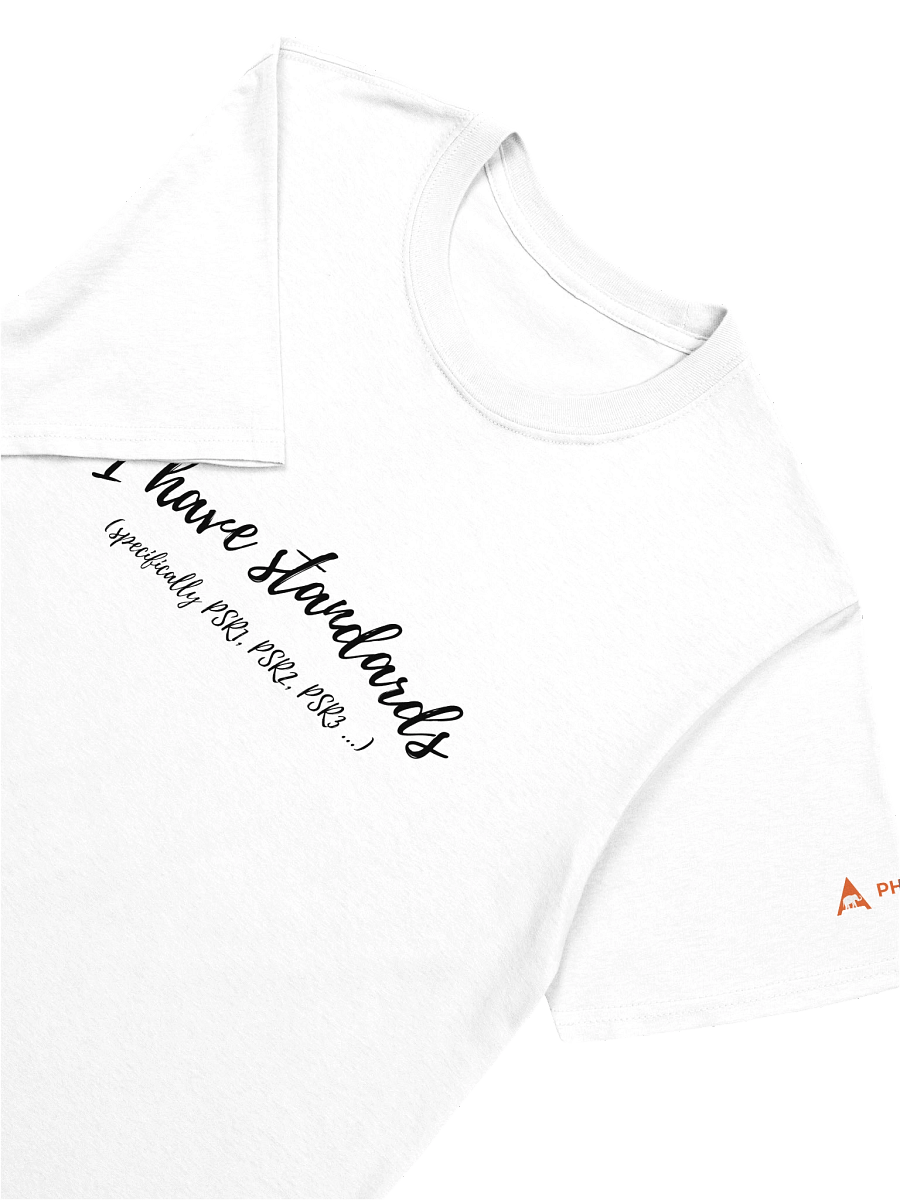 PSR Standards Unisex T-Shirt (Light Mode) product image (4)