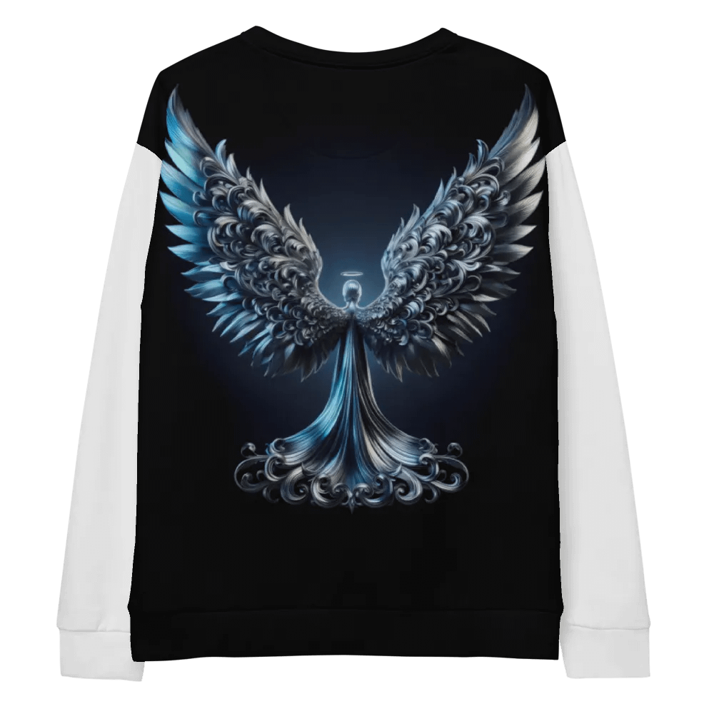 A Silver Angel and Cross - Unisex Sweatshirt #6 product image (11)
