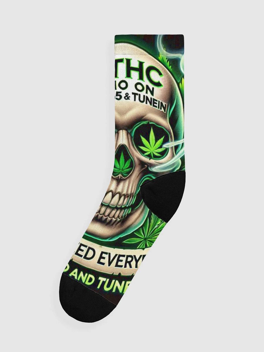 DaEcoVibrance Sustainable Crew Socks product image (1)
