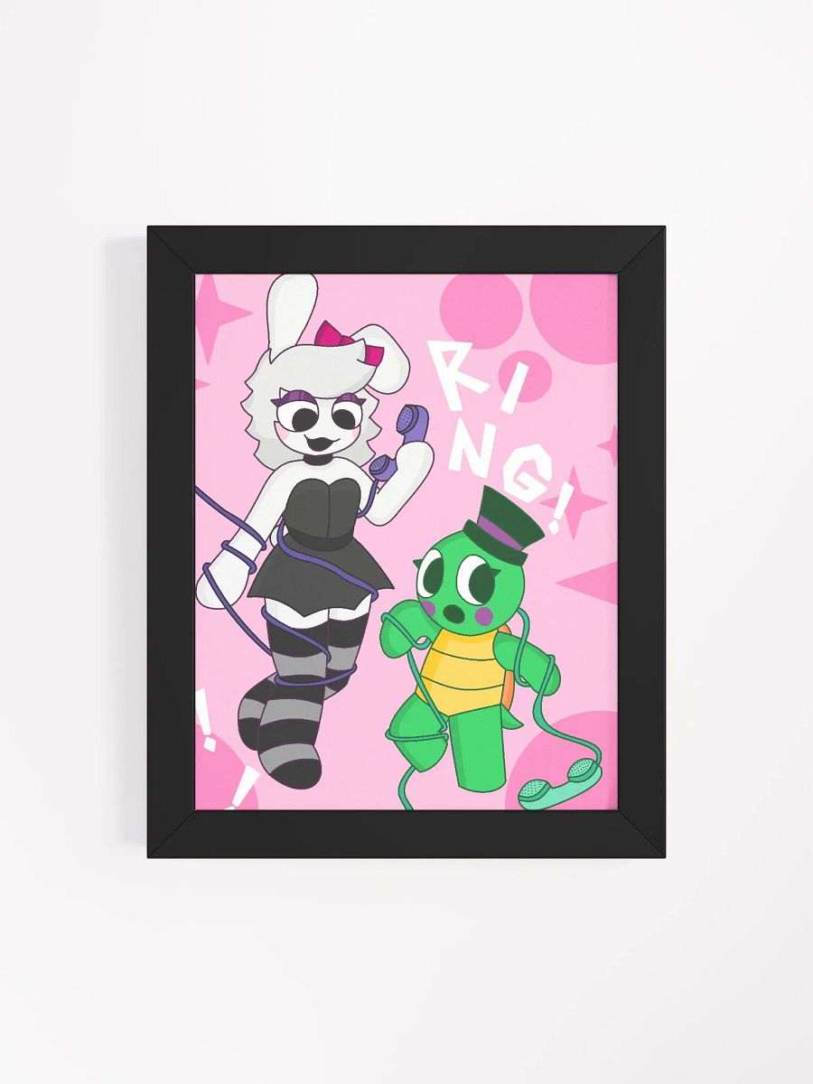 Slinky & Turtle RING! Framed Print 8x10 product image (4)