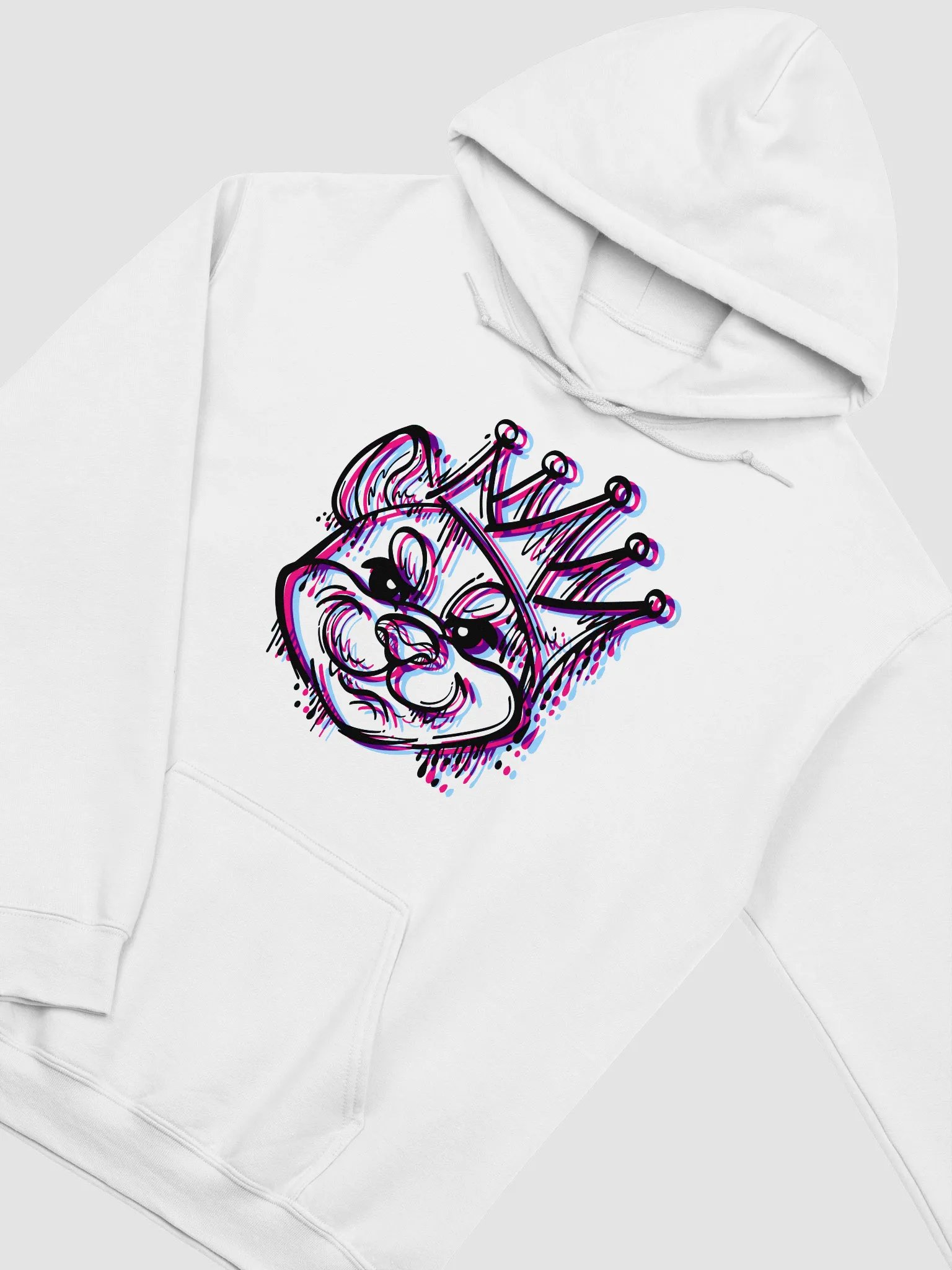 GLITCHY DOG | Hoodie product image (3)