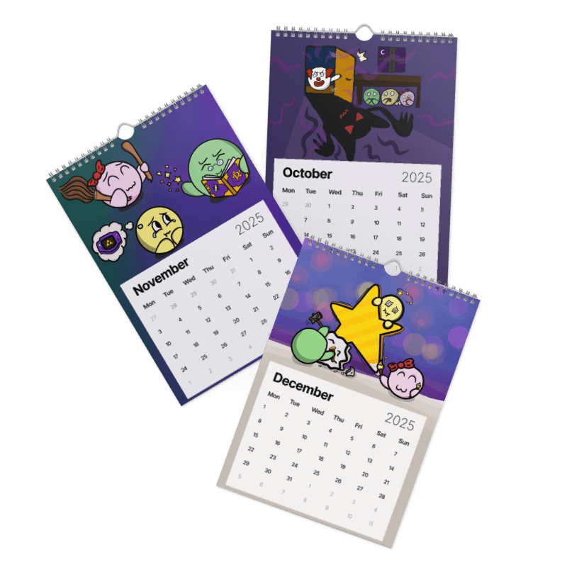 Calendar 2025 - Dango Squad Adventures product image (6)