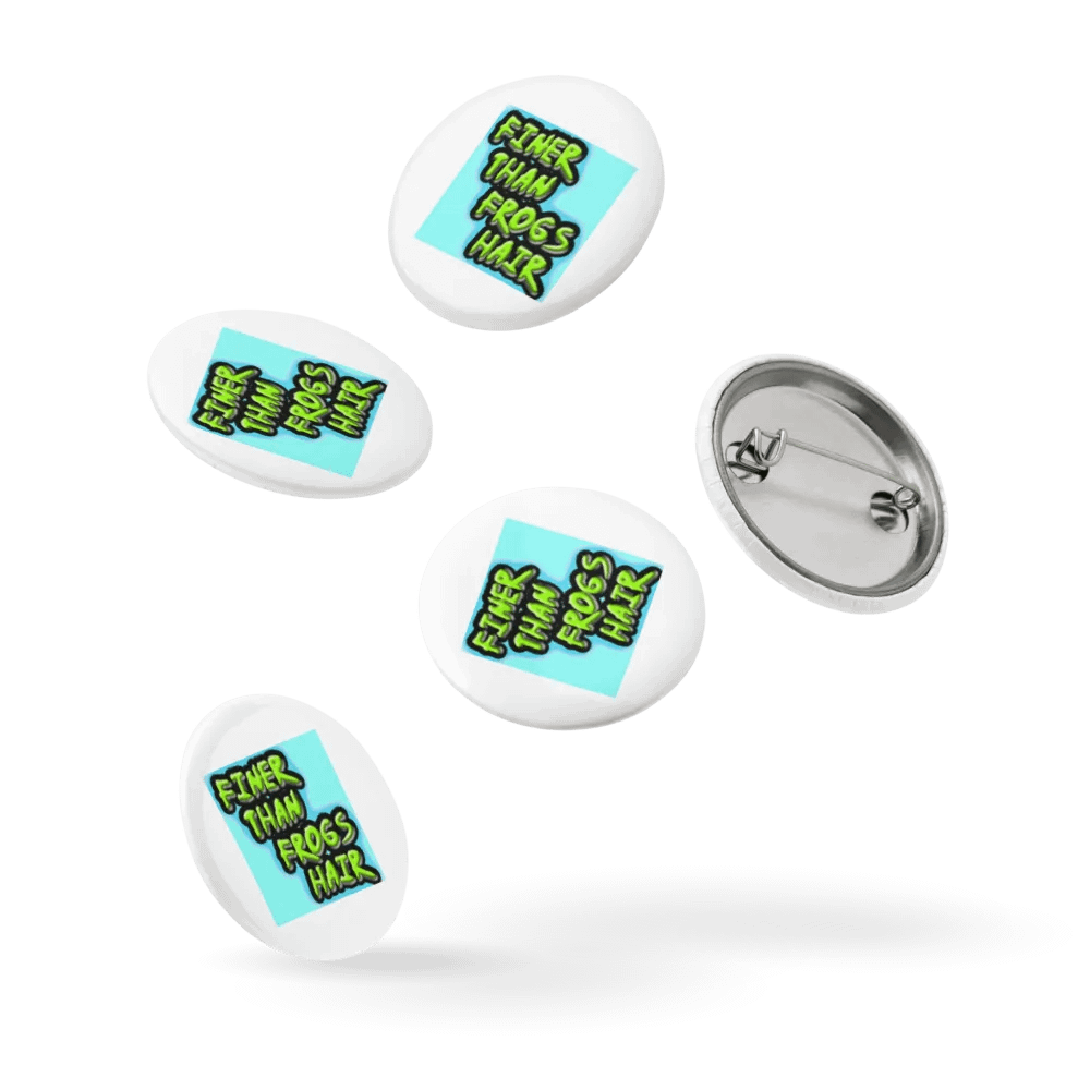 Finer Than Frogs Hair Pin Button Set product image (14)