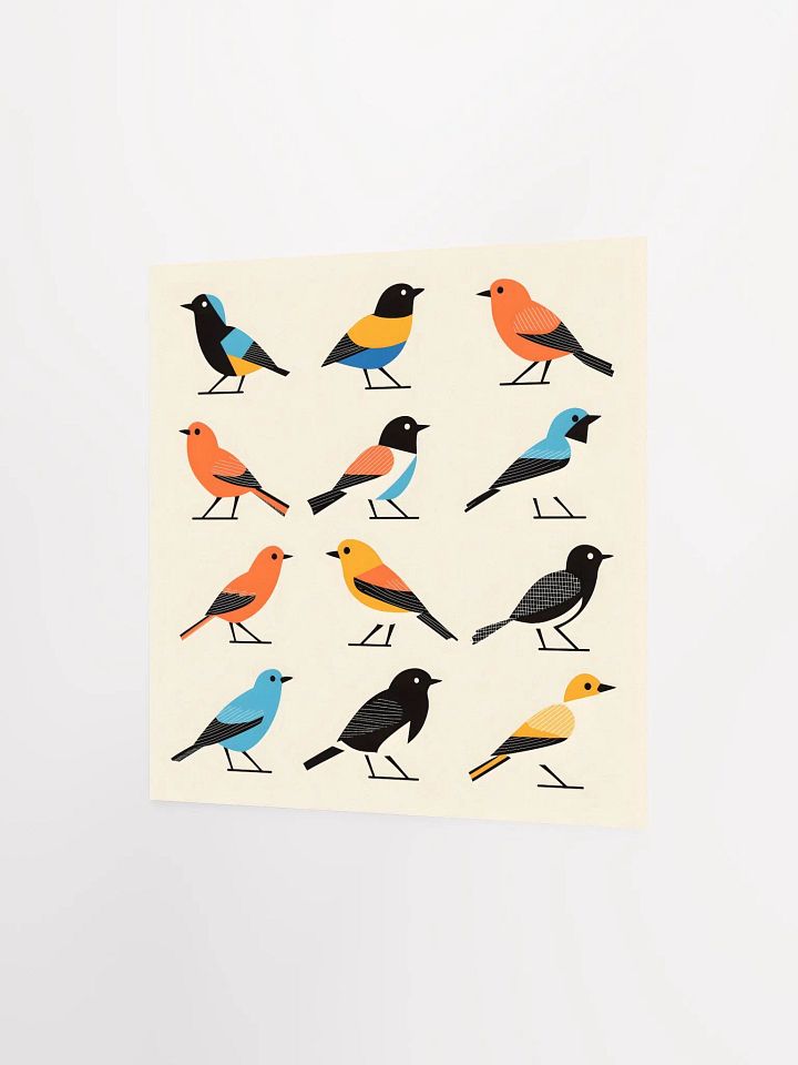 Birds Grid Poster Art product image (5)