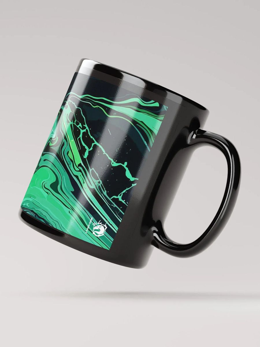 Swirling Green Elegance Marble Mug product image (4)