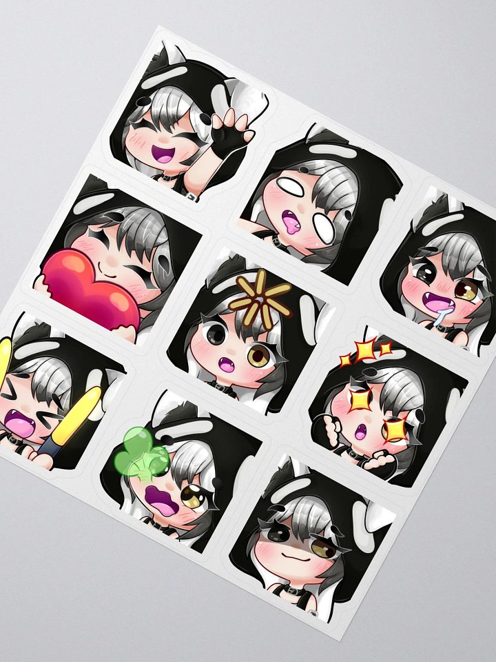 Emote Sticker Sheet product image (2)