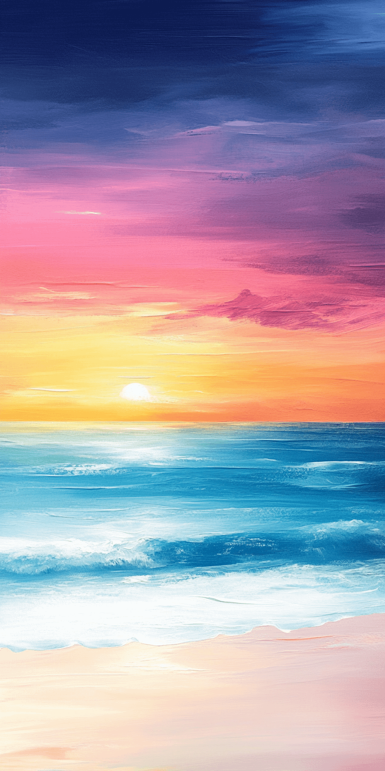 Phone Background Beach Sunset product image (11)