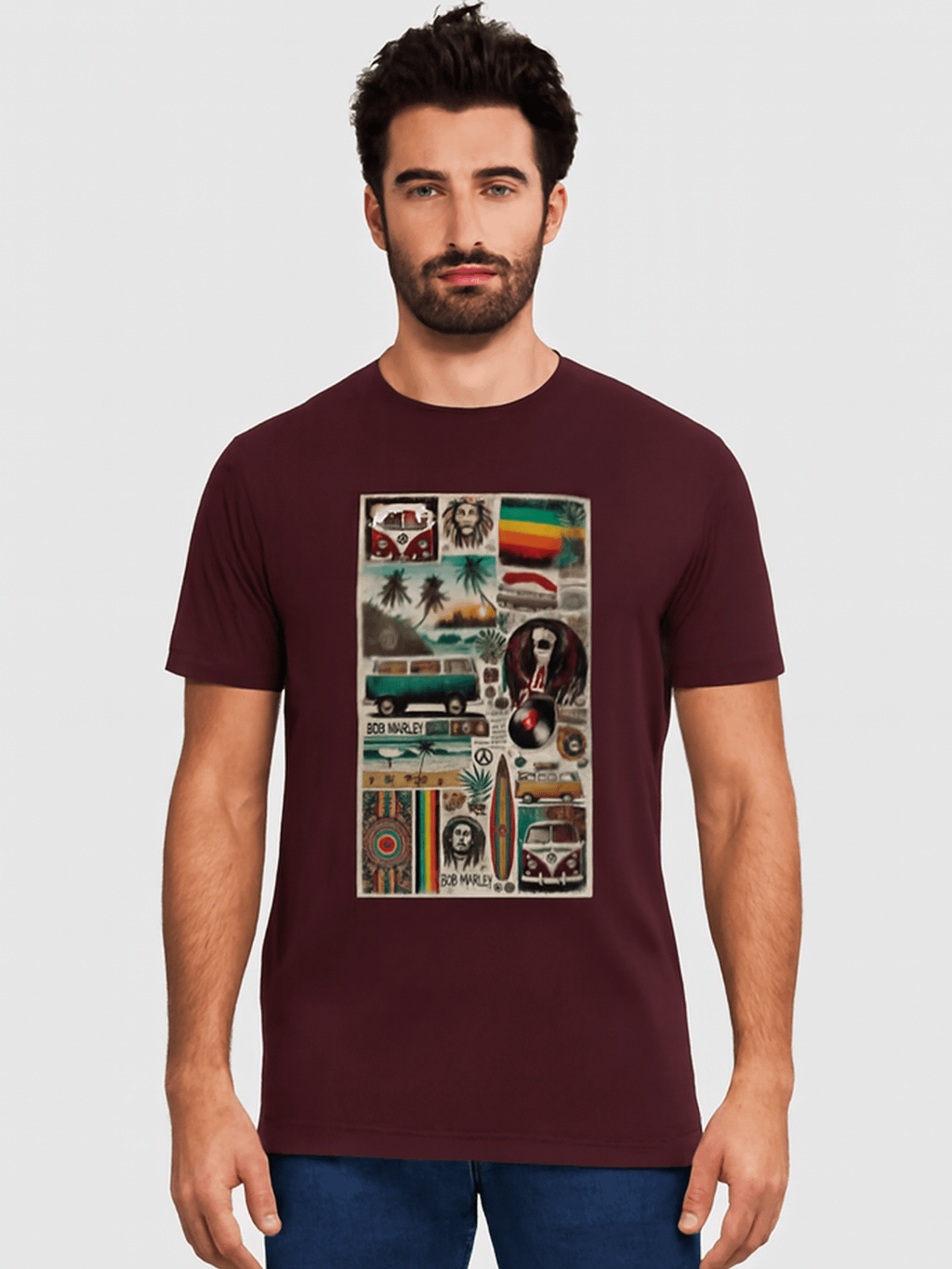 Retro Reggae Vibes T-Shirt product image (1)