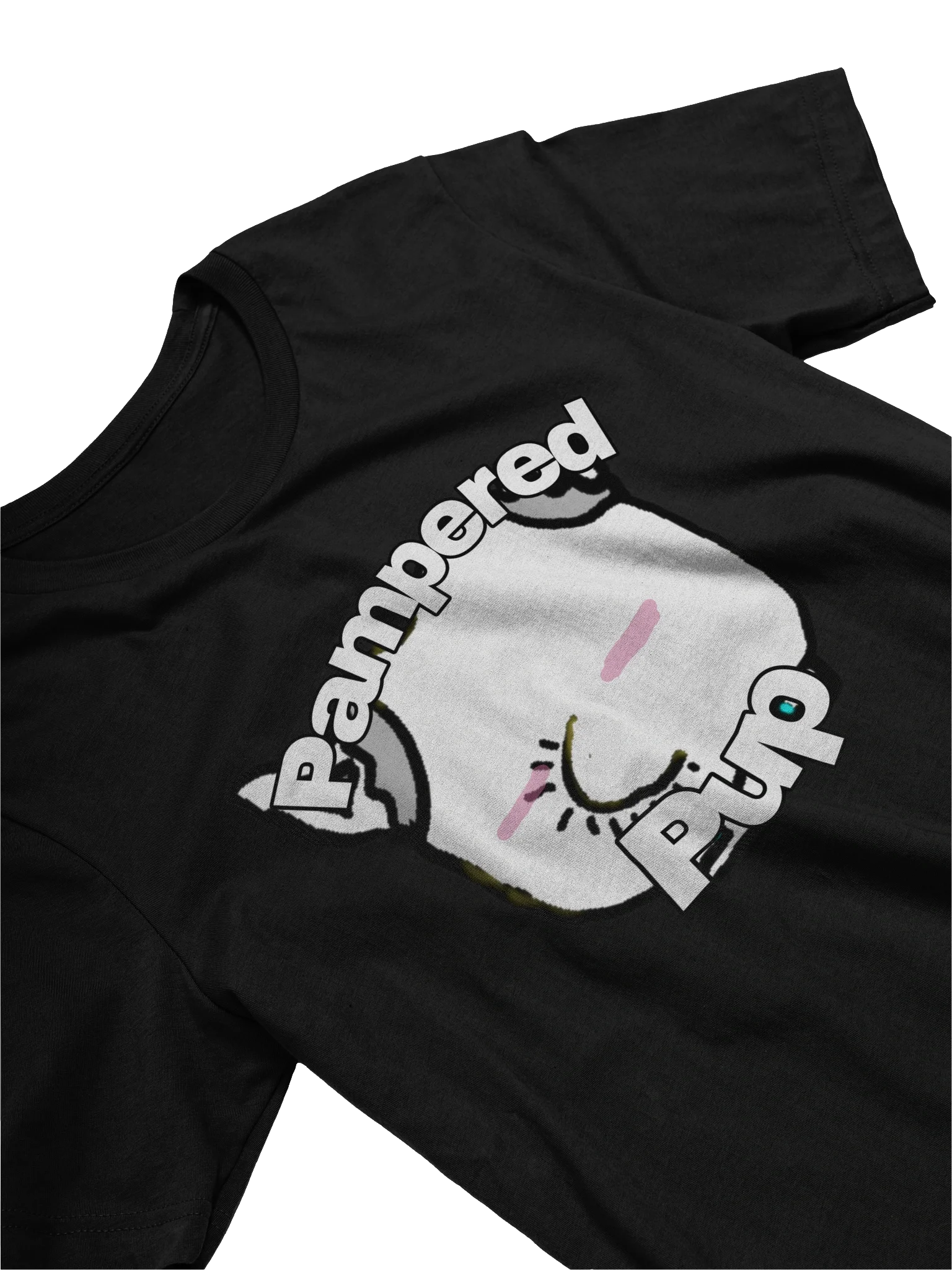 Pampered Pup (Blushing) Supersoft T-Shirt product image (3)