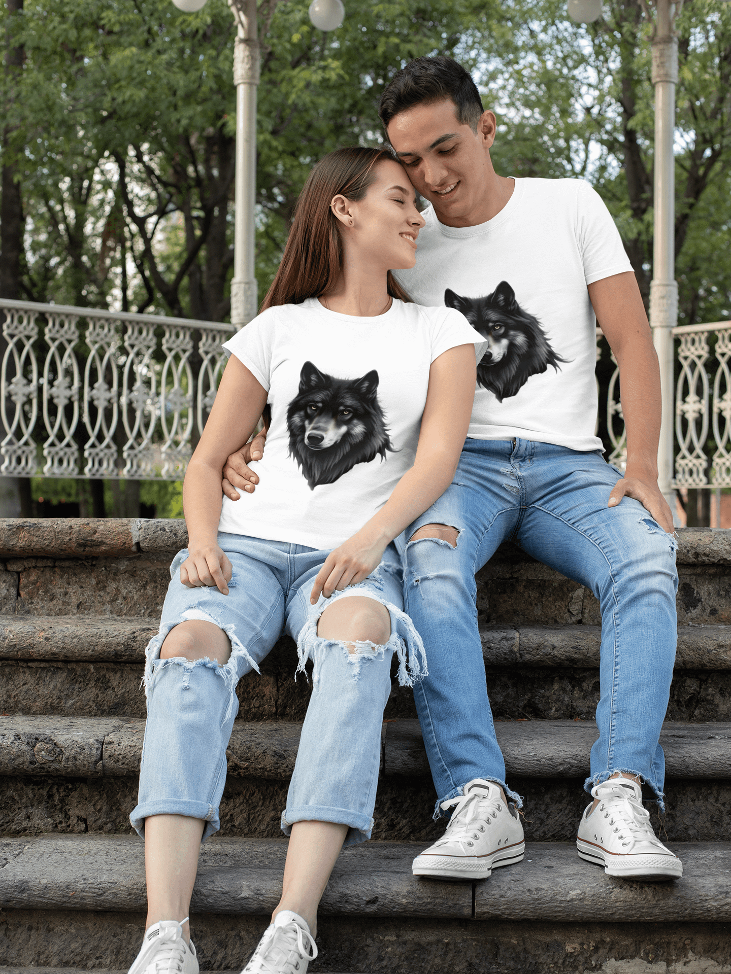 Intense Wolf Unisex T-Shirt product image (1)