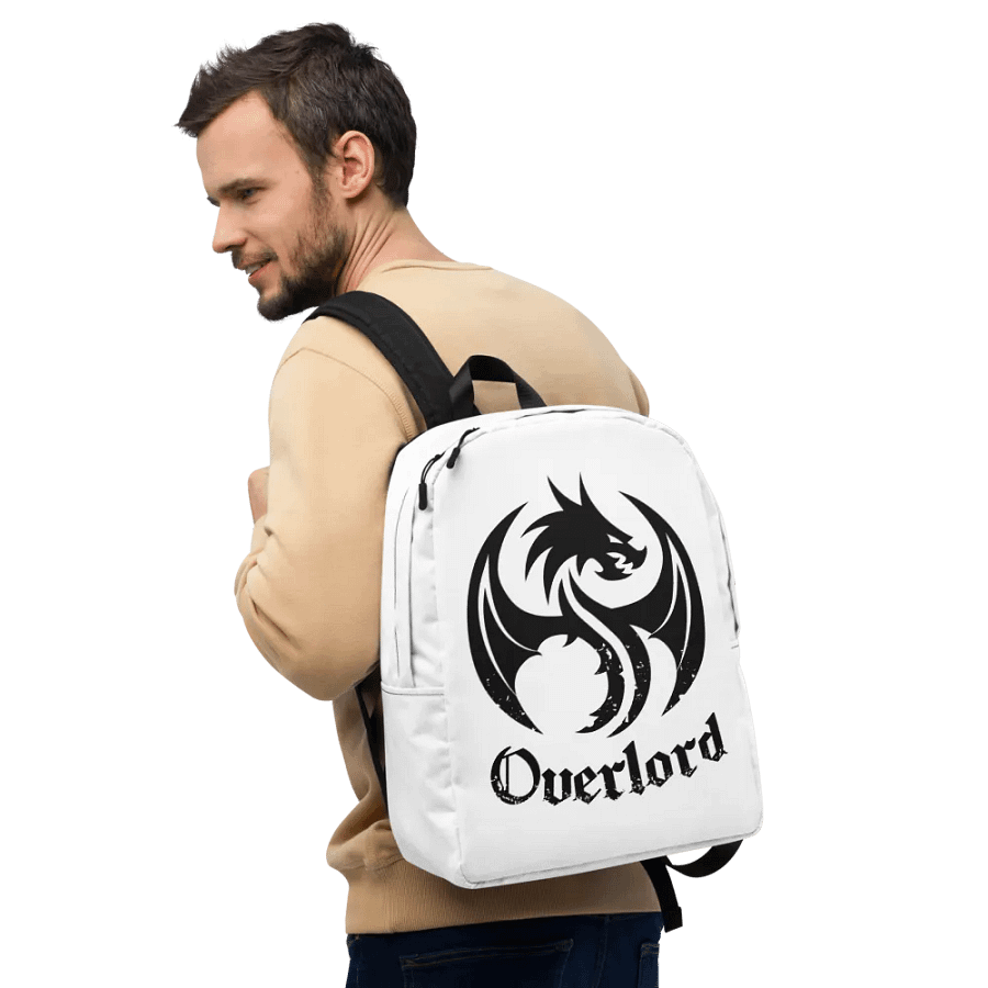 Overlord Minimalist Backpack (Black) product image (7)